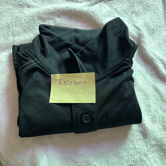 Sport-Tek by Port Authority Mens Short Sleeve Golf Polo Shirt XL Black 360 Logo - Picture 11 of 11